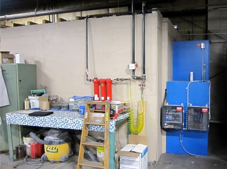 Booth -- Integrated Collector for Fiberglass Dust #2