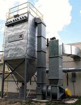 Baghouse for Carbide Dust #1