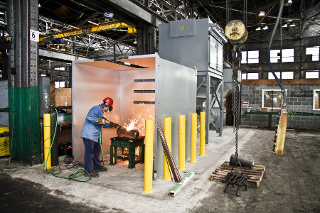 Steel Mill &mdash; Sparks, Dust & Smoke #2