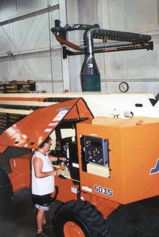 Crane Arm With Hose & Counterbalance